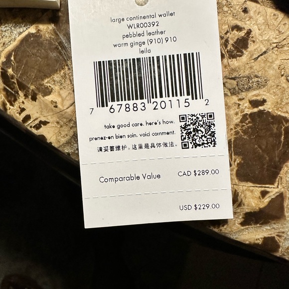 NWOT and NWT pebbledKate Spade Dumpling Satchel and matching Continental wallet - Picture 11 of 12